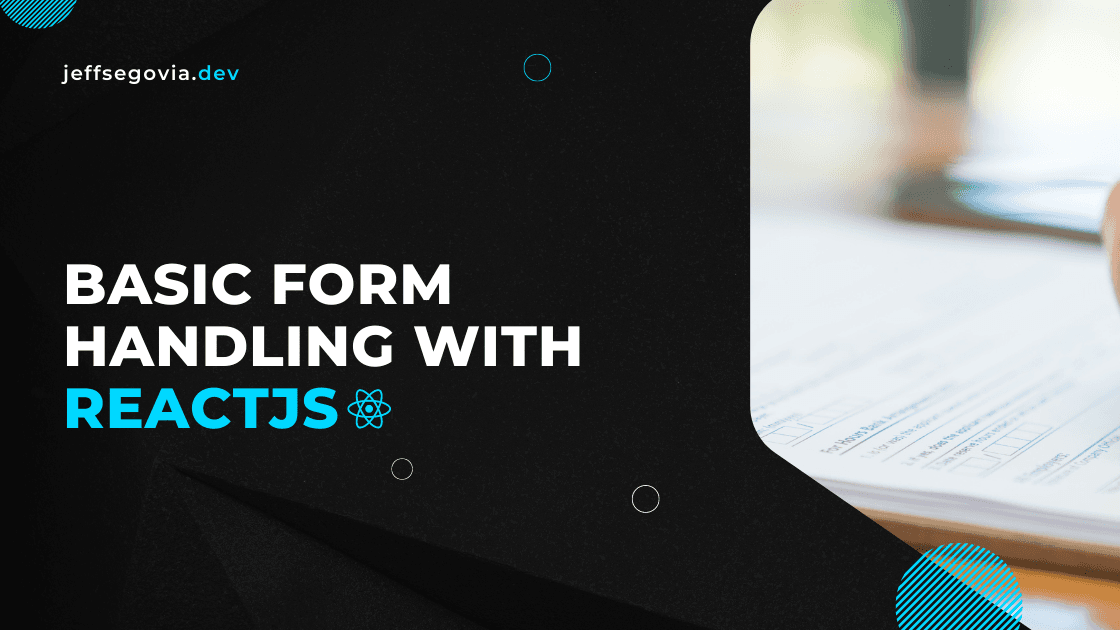 basic form handling with react js