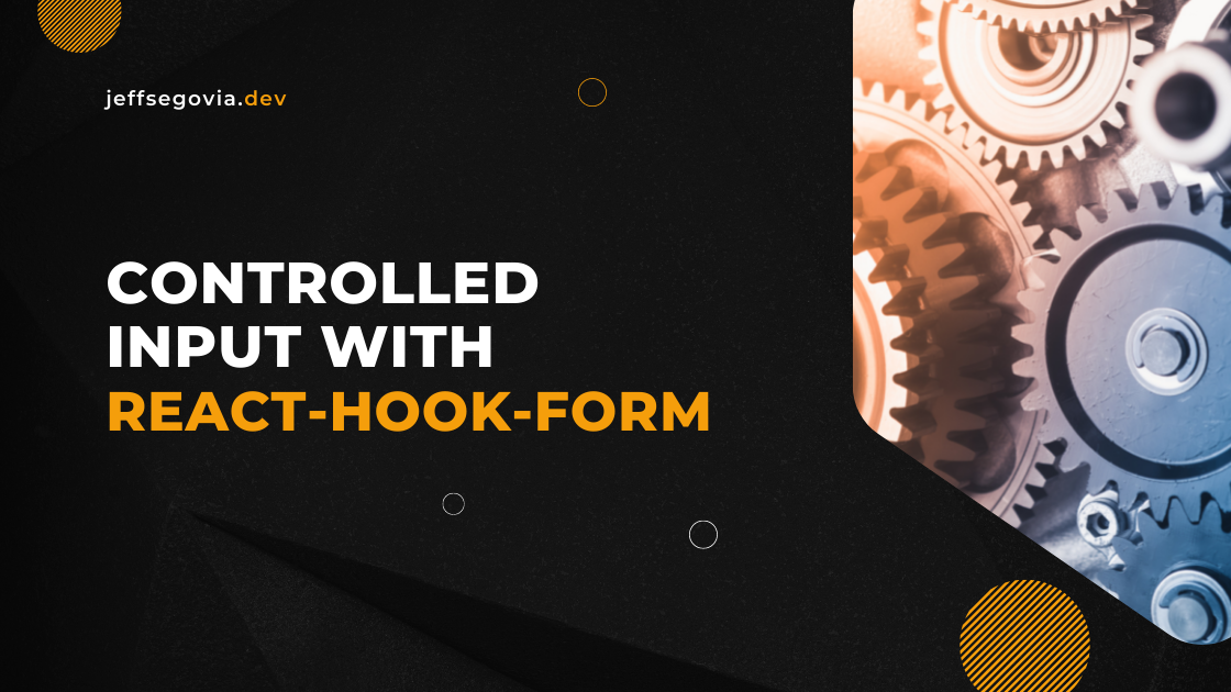 controlled input with React-Hook-Form